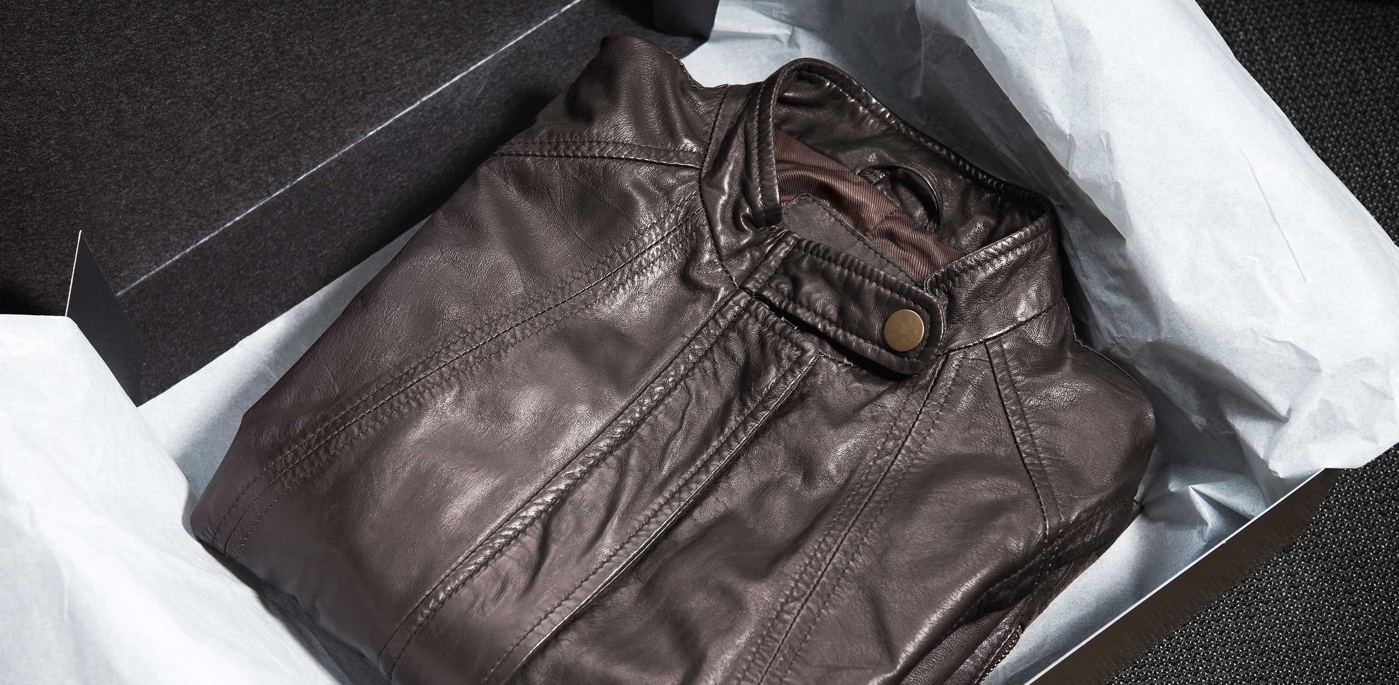 Are You Storing Your Leather or Suede Jackets in a Plastic Garment Bag –  Kazzi Kovers